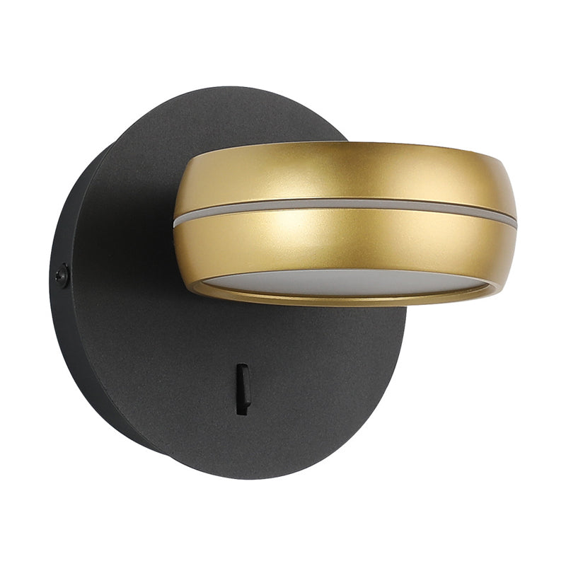 Luces de apliques de pared de tambor de estilo contemporáneo 1 Luz LED LIGHTIVE