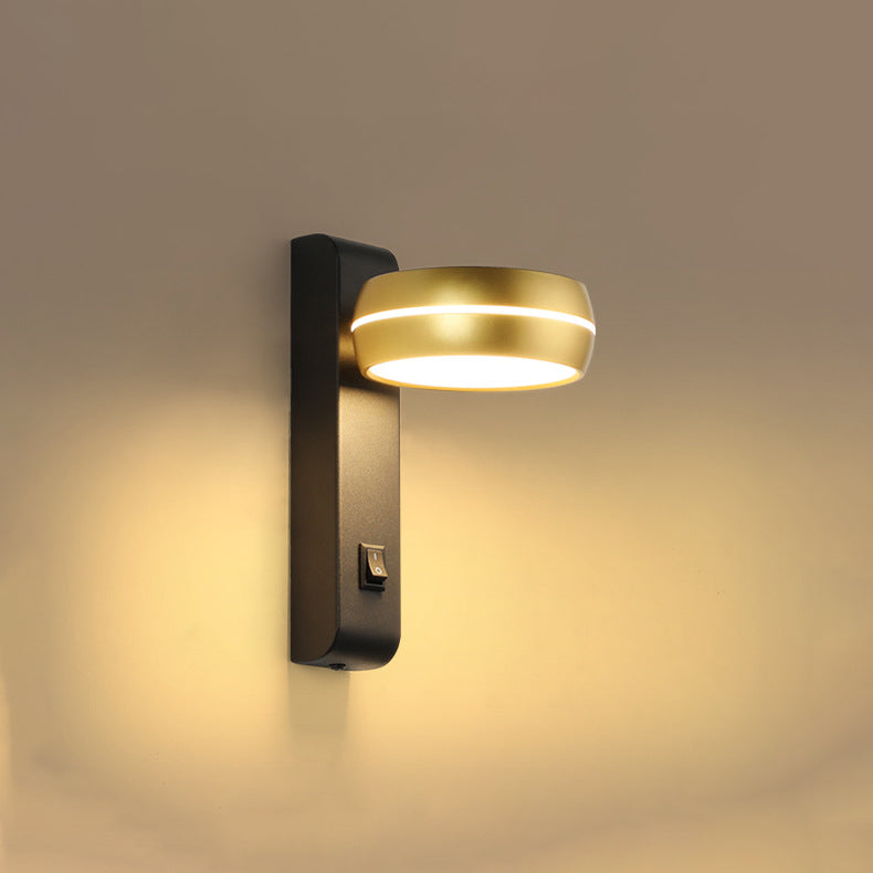 Luces de apliques de pared de tambor de estilo contemporáneo 1 Luz LED LIGHTIVE