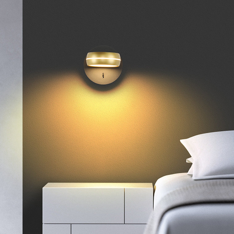 Luces de apliques de pared de tambor de estilo contemporáneo 1 Luz LED LIGHTIVE