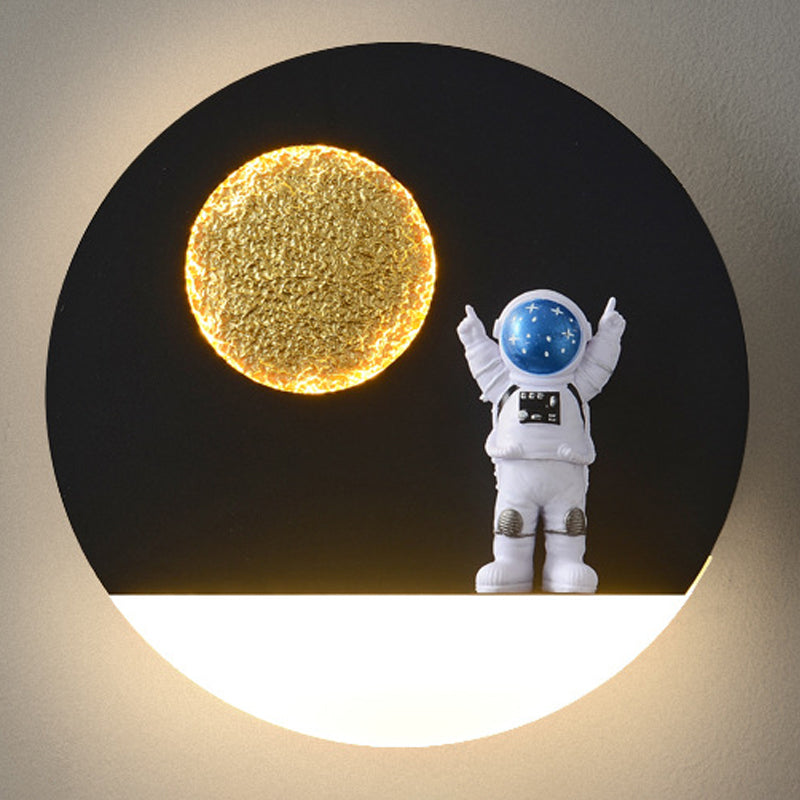 GEOMETRIC HADE SCONCE SCONCE STYE METAL METAL 1 SCONCI LIGHT, SAPI con decorazione