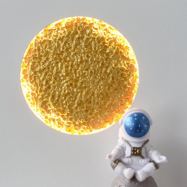 GEOMETRIC HADE SCONCE SCONCE STYE METAL METAL 1 SCONCI LIGHT, SAPI con decorazione