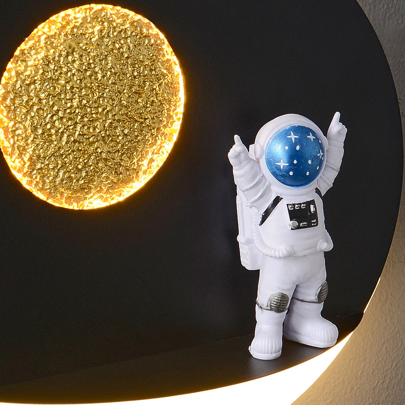 GEOMETRIC HADE SCONCE SCONCE STYE METAL METAL 1 SCONCI LIGHT, SAPI con decorazione