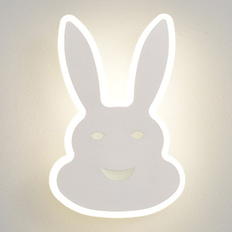 Unique Shade Single Light Wall Sconce Kids Style Metal Wall Mount Light Fixture