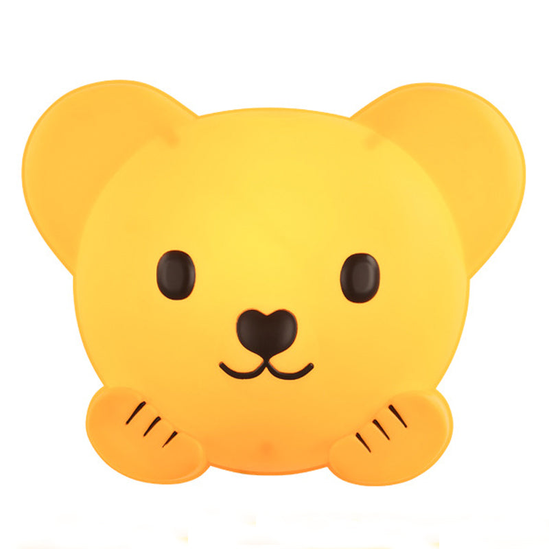 Ombra unica tonalità a parete a parete a parete per bambini in stile muro di plastica lampada da parete