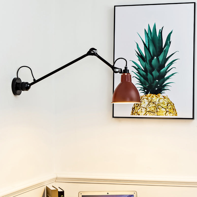 Estilo contemporáneo Luces de apliques de pared ajustables 1 Luz de luz de luz