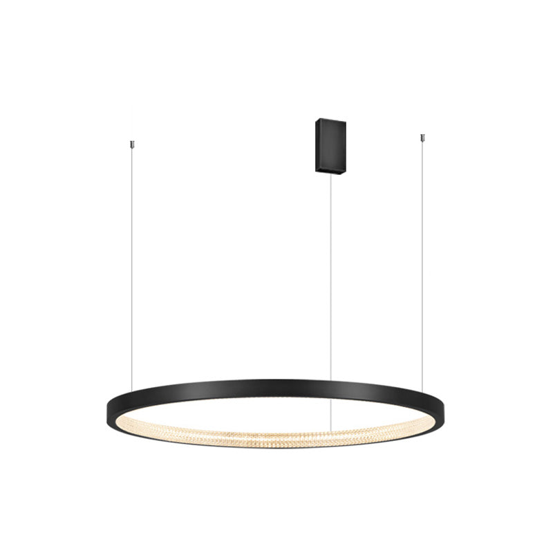 Minimalisme Noordse stijl LED Hangende kroonluchter licht cirkelvormig plafond kroonluchter