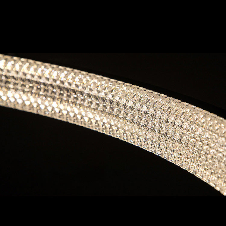 Minimalisme Noordse stijl LED Hangende kroonluchter licht cirkelvormig plafond kroonluchter