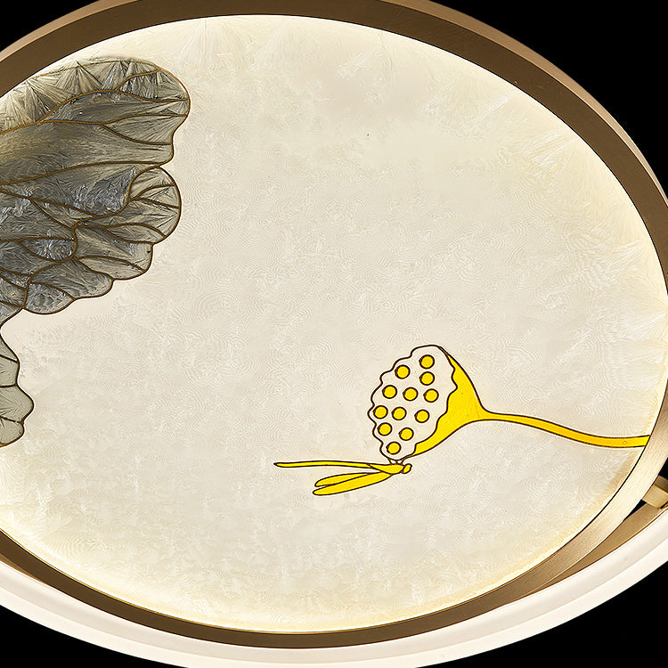 Chinese minimalisme-stijl LED hanger kroonluchter licht geometrische tweedaagse kroonluchter lamp