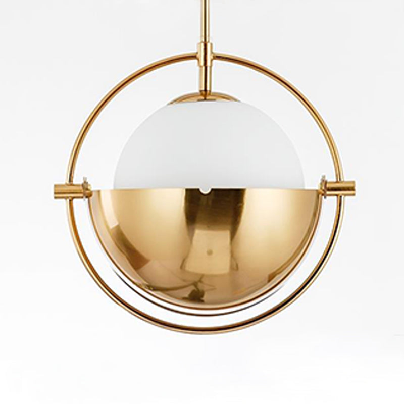 Moderne luxuriöse geometrische Hanglampe -Elektroplate Metallanhänger Licht für Esszimmer