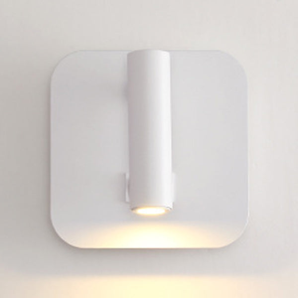 Eigentijdse metalen wand sconce led wand gemonteerd licht voor studieruimte bed