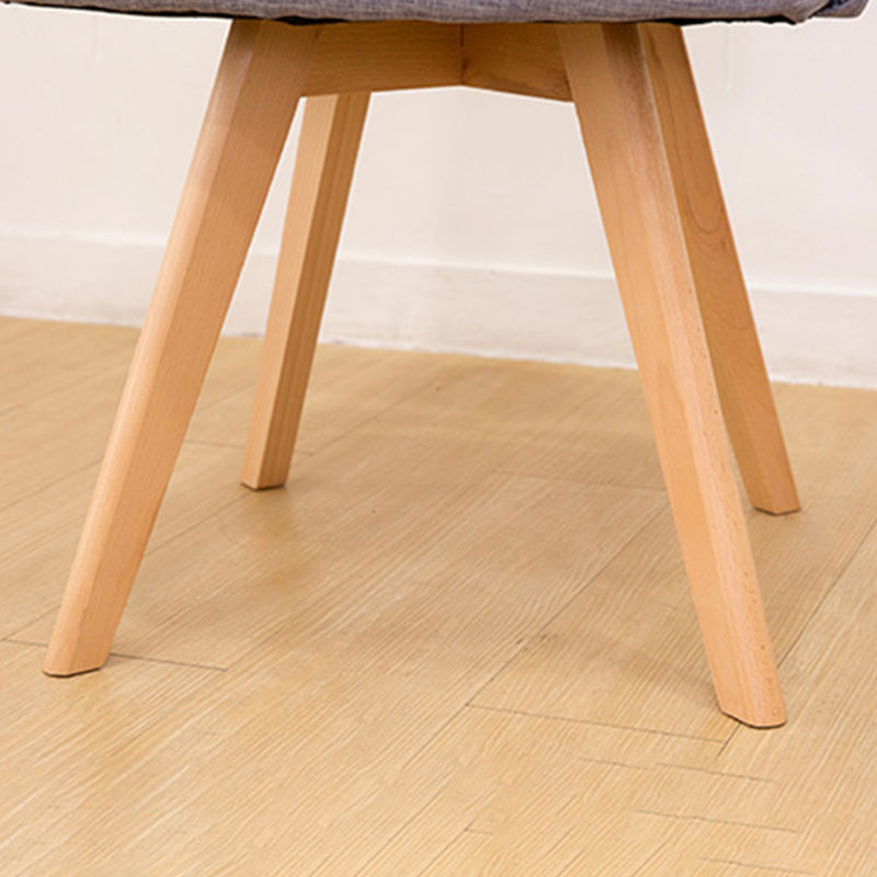 Chaises de salle à manger en bois modernes, fauteuils latéraux à dossier ouvert pour la cuisine