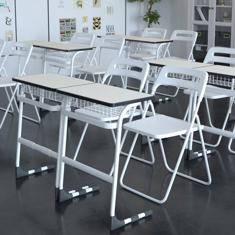Modern Style Plastic Dining Armless Chairs Open Back Dining Side Chairs for Home Use