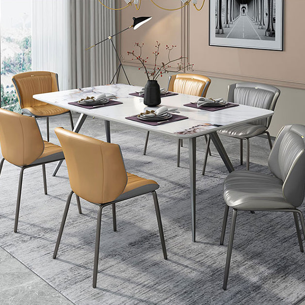 Silla auxiliar para el hogar, silla de metal tapizada con respaldo lateral para comedor (juego de 2)