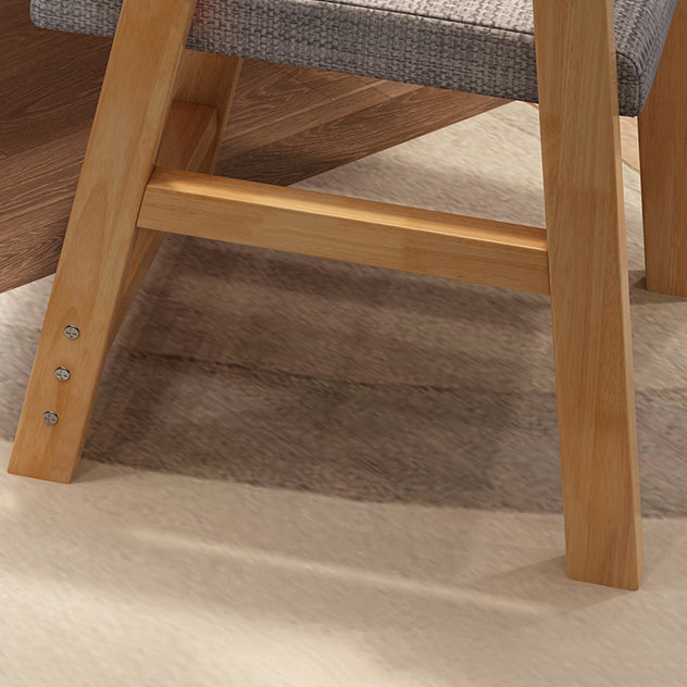 Chaise de restauration en bois moderne ouvrir à l'arrière un seul bras de salle à manger simple chaise pour cuisine