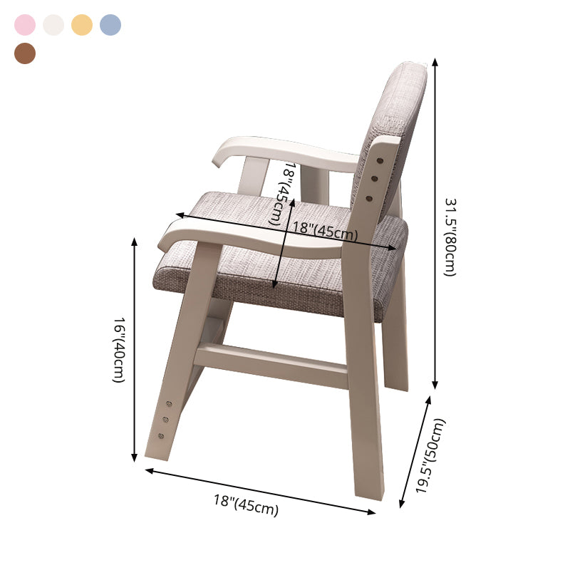 Chaise de restauration en bois moderne ouvrir à l'arrière un seul bras de salle à manger simple chaise pour cuisine