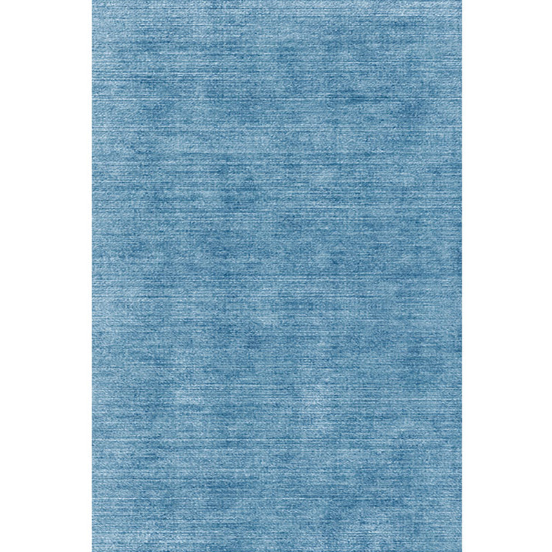 Groen modern tapijt vaste kleur polyester gebied tapijt niet-slip achterste tapijt voor woningdecoratie