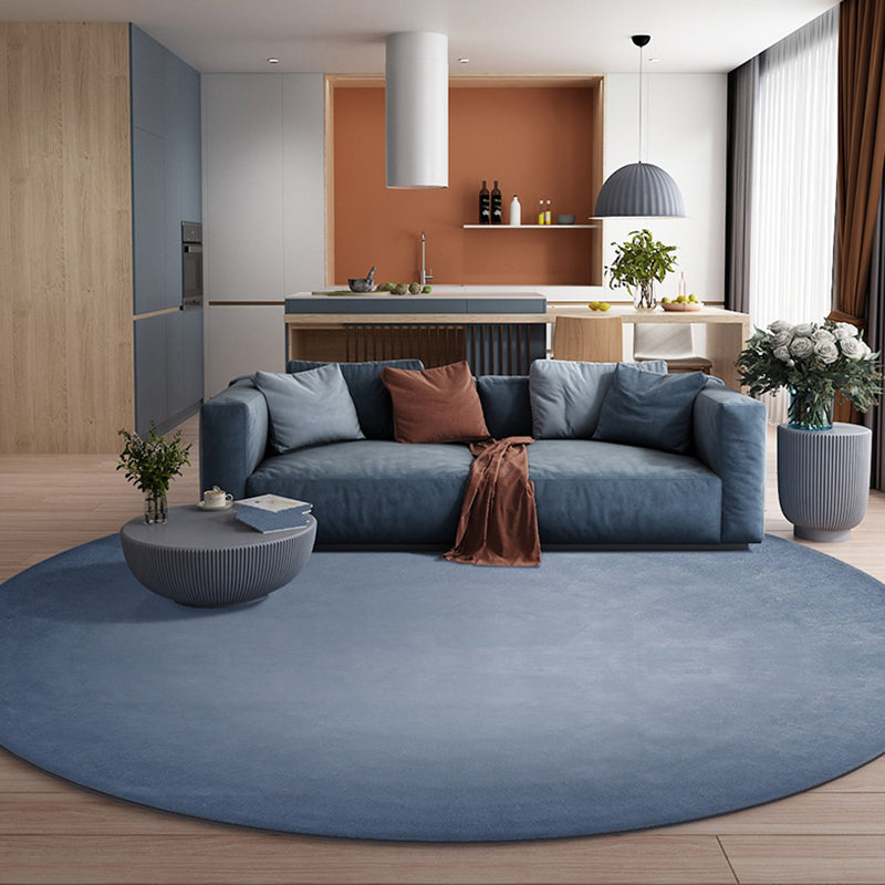 Fancy Modern Carpet Green Polyester Area Rug Tie-Dye Pattern Stain Resistant Tap voor huisdecoratie