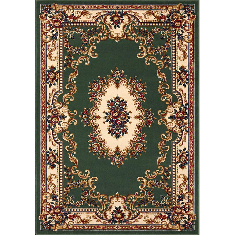 Vintage bloem bedrukt tapijten Polyester Area Tapijt niet-slip achterste binnen tapijt voor volwassenen slaapkamer