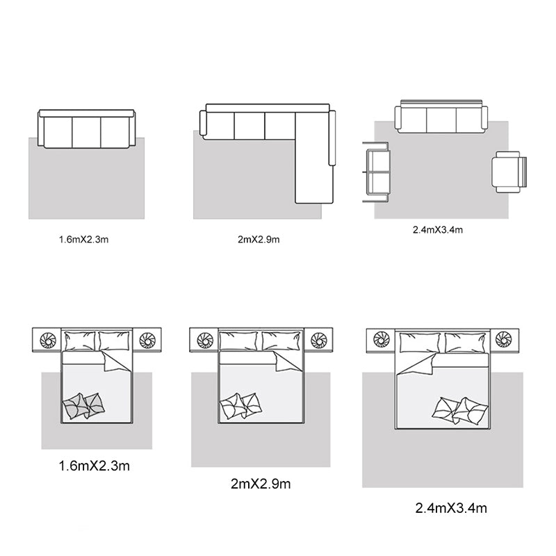 Traditional Flower Pattern Carpet Polyester Indoor Rug Stain Resistant Area Carpet for Living Room