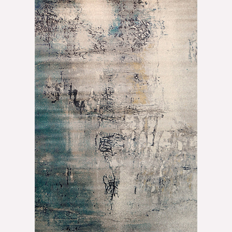 Modern gebied tapijt abstract patroon polyester gebied vloerkleurbestendig gebied tapijt voor woningdecoratie
