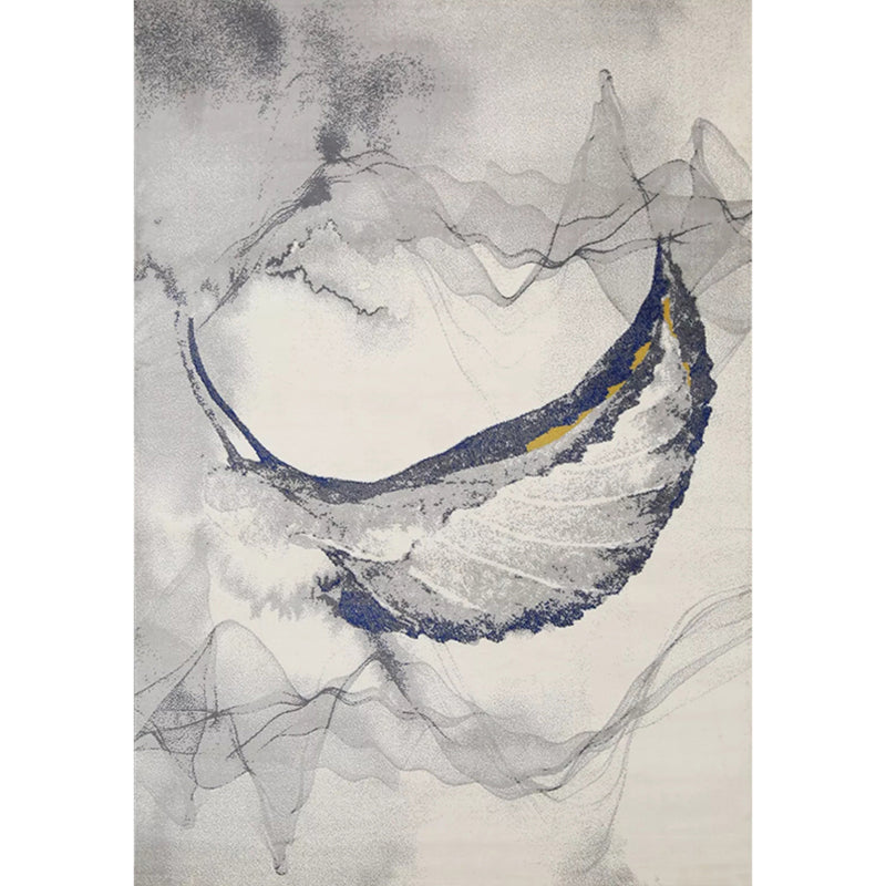 Modern gebied tapijt abstract patroon polyester gebied vloerkleurbestendig gebied tapijt voor woningdecoratie