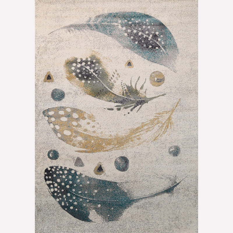 Modern gebied tapijt abstract patroon polyester gebied vloerkleurbestendig gebied tapijt voor woningdecoratie