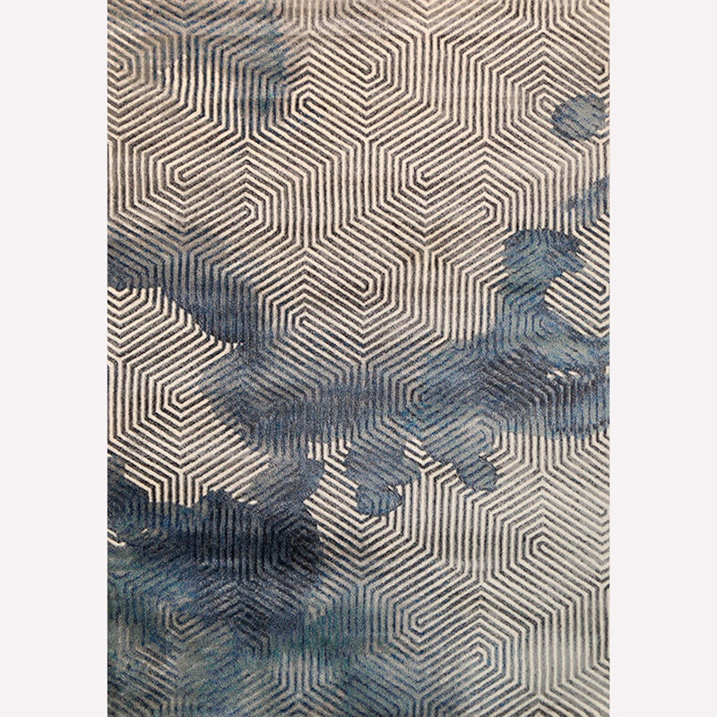 Modern gebied tapijt abstract patroon polyester gebied vloerkleurbestendig gebied tapijt voor woningdecoratie