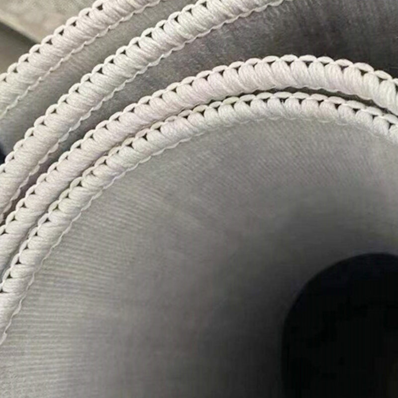 Área de sala de estar gris alfombra de la alfombra del área de impresión geométrica moderna alfombra resistente