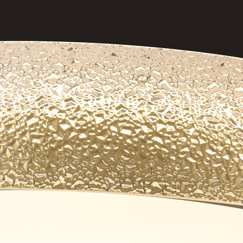 Lampada da soffitto a incasso rotonda in metallo stile moderno a 1 luce