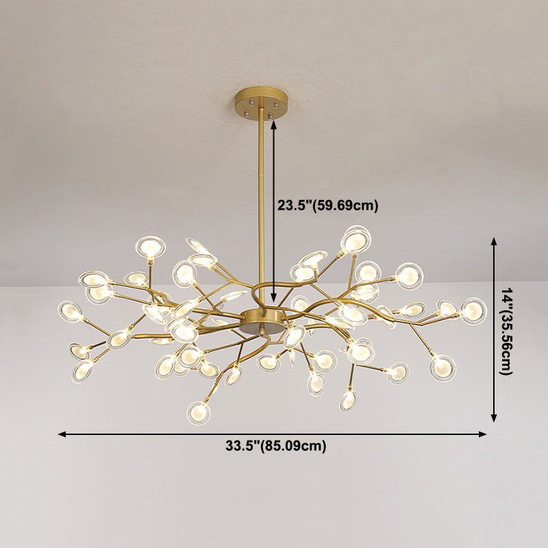 Contemporary Chandeliers Round Chandelier Lighting Metal Orb Chandelier
