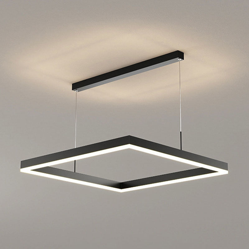 Nordic Modern Simple Style LED Chandelier Pendant Light for Living Room Dining Room