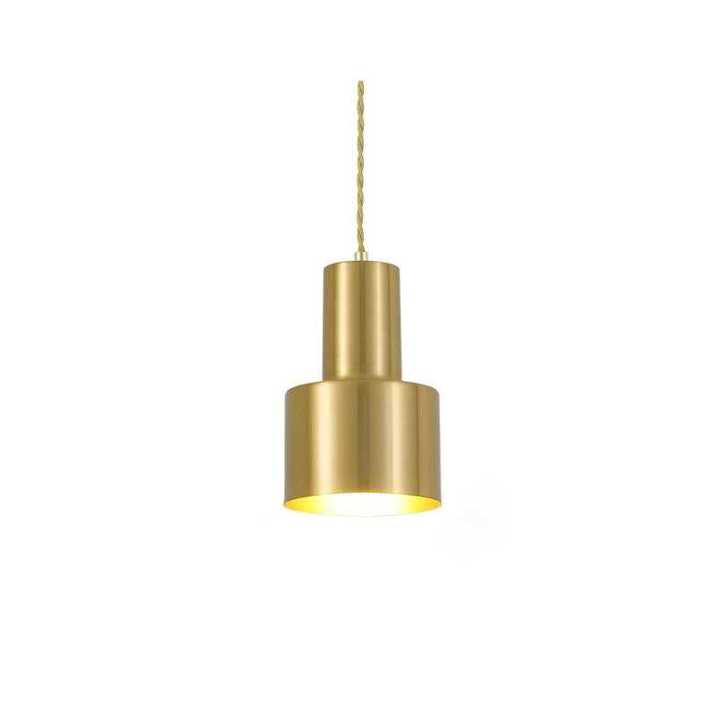 Schattiertes Metallhängern Beleuchtungsbestand zeitgenössischer Stil Gold Hanging Light Kit