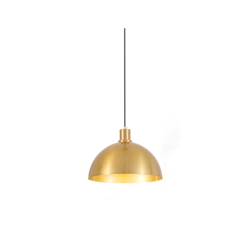 Schattiertes Metallhängern Beleuchtungsbestand zeitgenössischer Stil Gold Hanging Light Kit