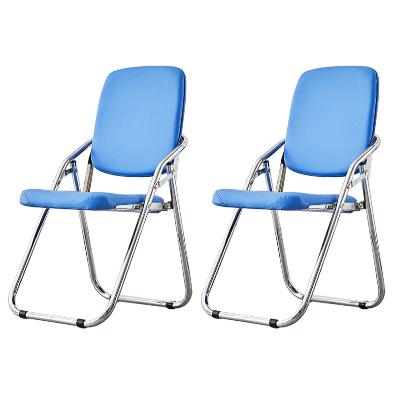 Chaise d'intérieur et d'extérieur moderne, chaise d'appoint pliante en métal, sans accoudoirs, à dossier ouvert