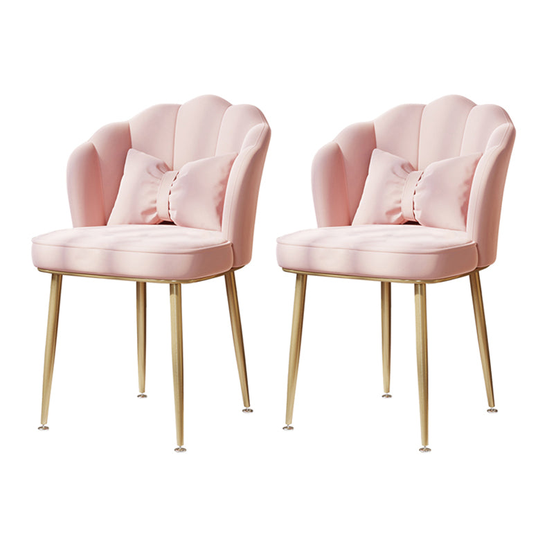 Fauteuil rembourré pour chambre à coucher scandinave, finition mate, chaise de salle à manger à dossier solide