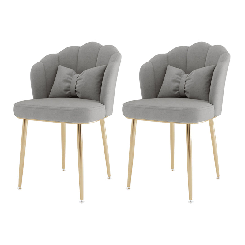 Fauteuil rembourré pour chambre à coucher scandinave, finition mate, chaise de salle à manger à dossier solide