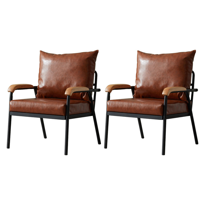 Chaise d'intérieur et d'extérieur moderne, chaise d'appoint rembourrée à dossier croisé en métal