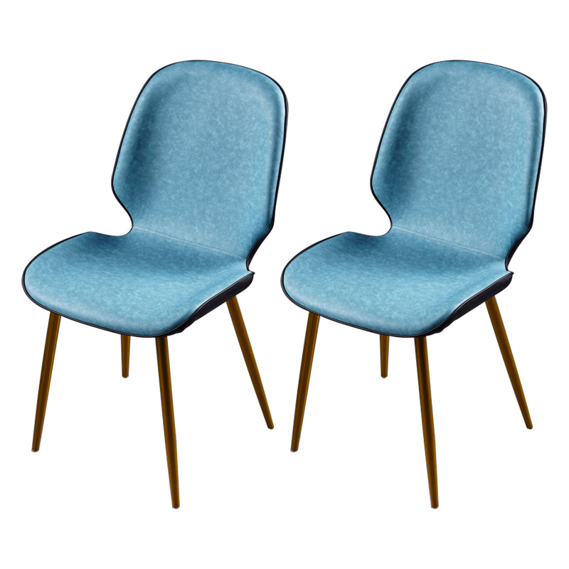 Chaise d'appoint scandinave pour salle de conférence, finition rembourrée mate, chaises de salle à manger Parsons