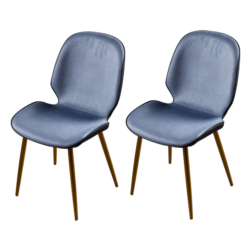 Chaise d'appoint scandinave pour salle de conférence, finition rembourrée mate, chaises de salle à manger Parsons