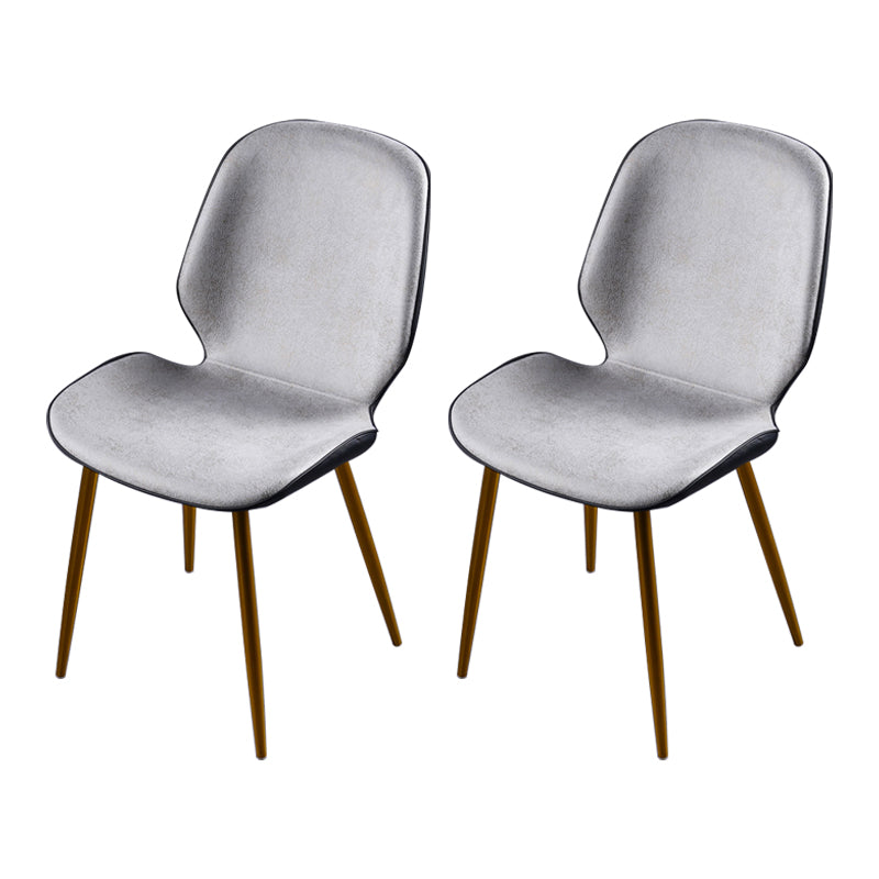 Chaise d'appoint scandinave pour salle de conférence, finition rembourrée mate, chaises de salle à manger Parsons