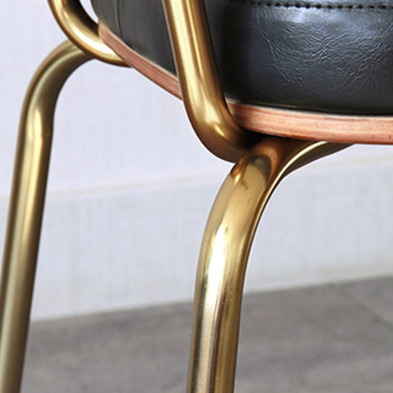 Les chaises de salle à manger sans bras tapissées par style industriel ouvrent les chaises latérales de salle à manger arrière