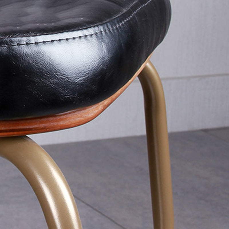 Les chaises de salle à manger sans bras tapissées par style industriel ouvrent les chaises latérales de salle à manger arrière