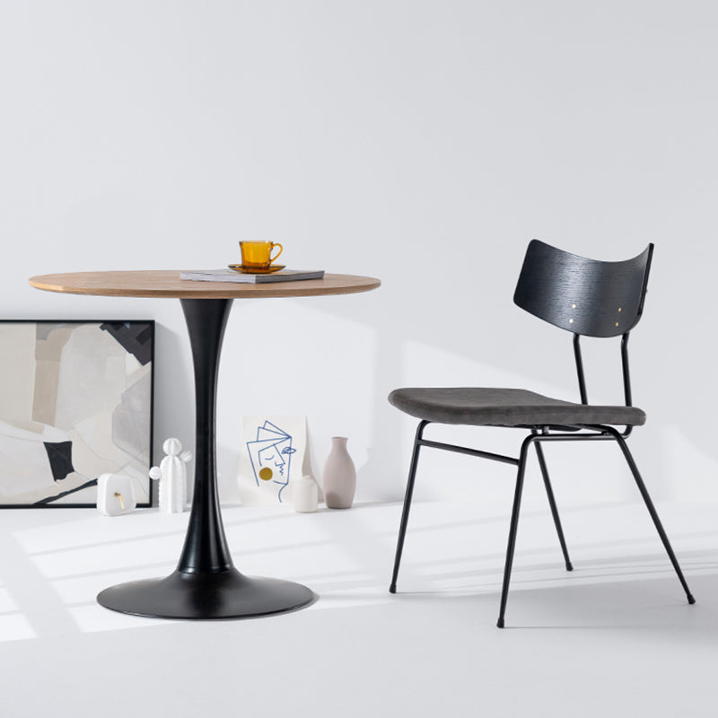 Chaises d'appoint rembourrées style contemporain Chaises d'appoint à dossier ouvert (Ensemble de 2)