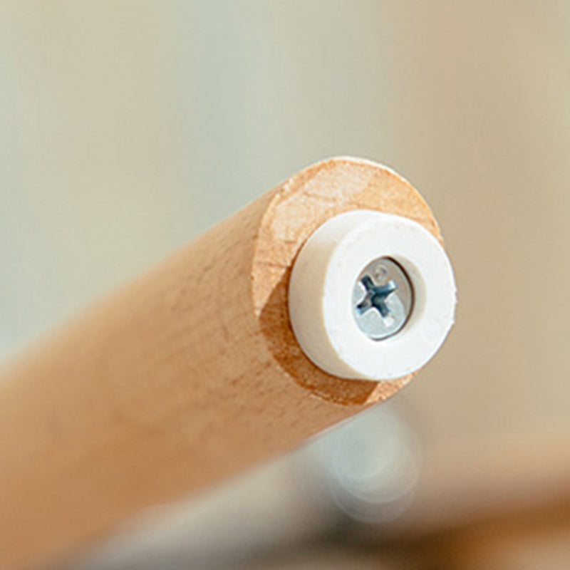 Modern Style Plastic Dining Armless Chair Solid Back Dining SIde Chairs for Home Use