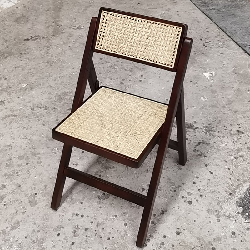 Chaise simple de salle à manger de dossier ouvert de chaise solide de hêtre de style contemporain