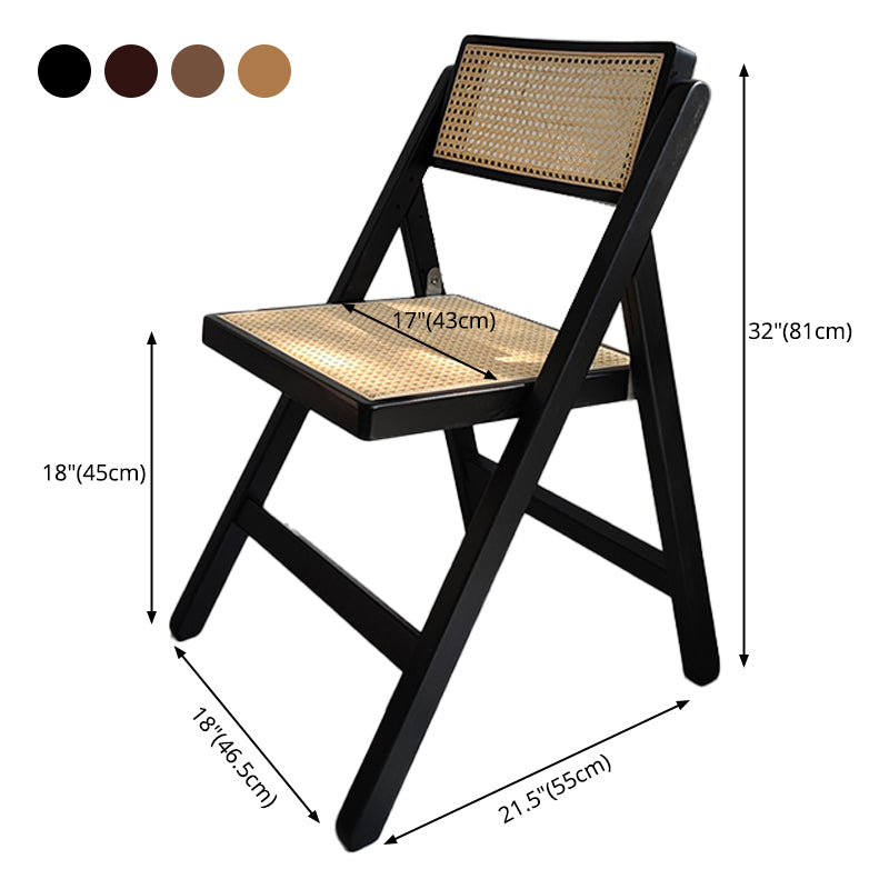 Chaise simple de salle à manger de dossier ouvert de chaise solide de hêtre de style contemporain