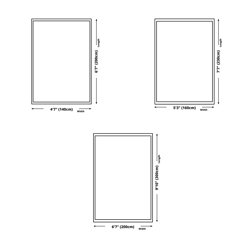 Tapis minimaliste Rapis audacieux Rattein Résumé Polyester Tapis Tacon Resier pour le salon