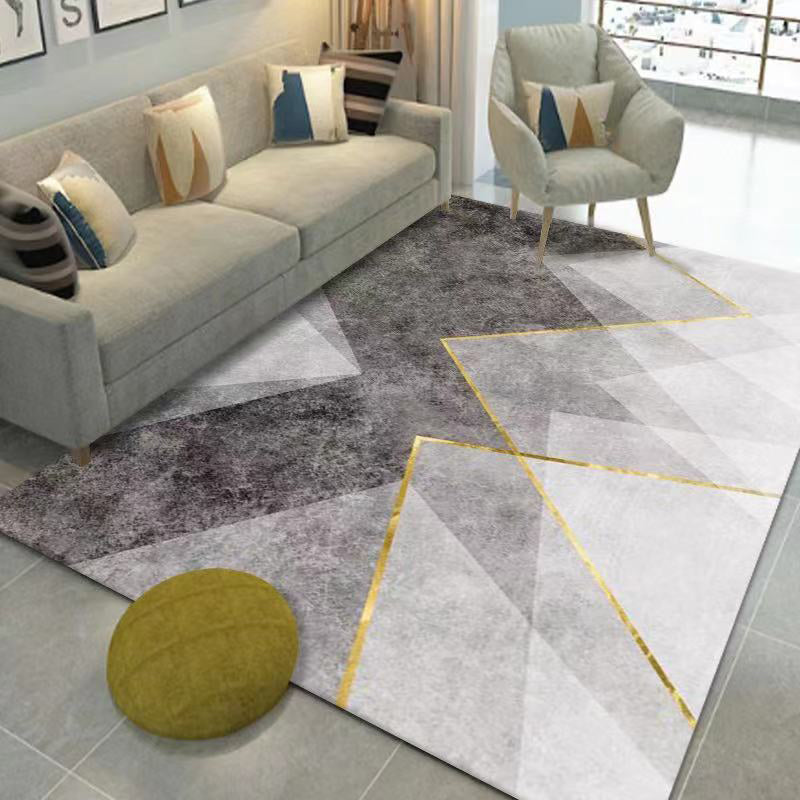Hedendaags patchwork Tapijt Luxe polyester Area Rug vlekbestendig gebied Tapijt voor woonkamer