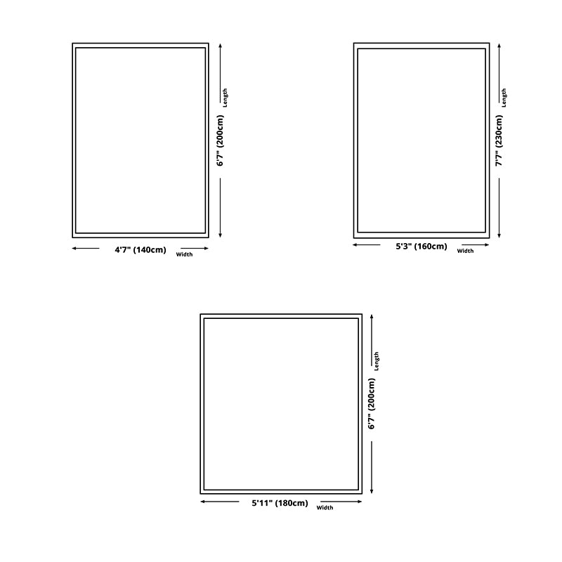 Moderne woonkamer tapijt geometrisch patroon polyester gebied tapijt niet-slip achterste backing area tapijt