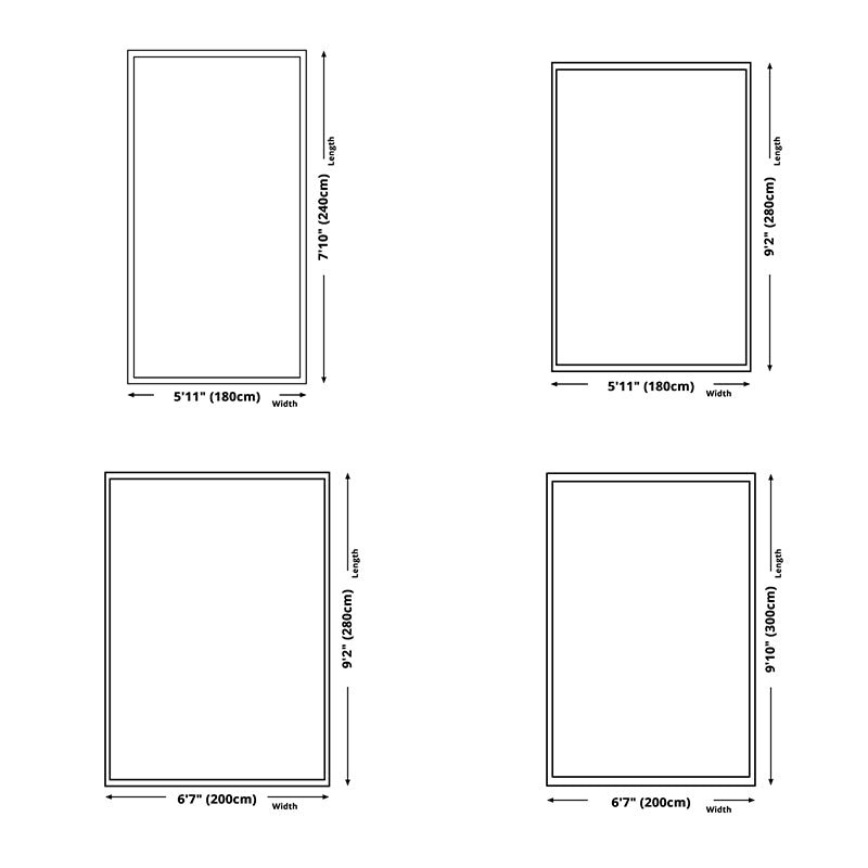 Gray Modenr Rug Polyester Striped Indoor Rug Non-Slip Backing Rug for Living Room